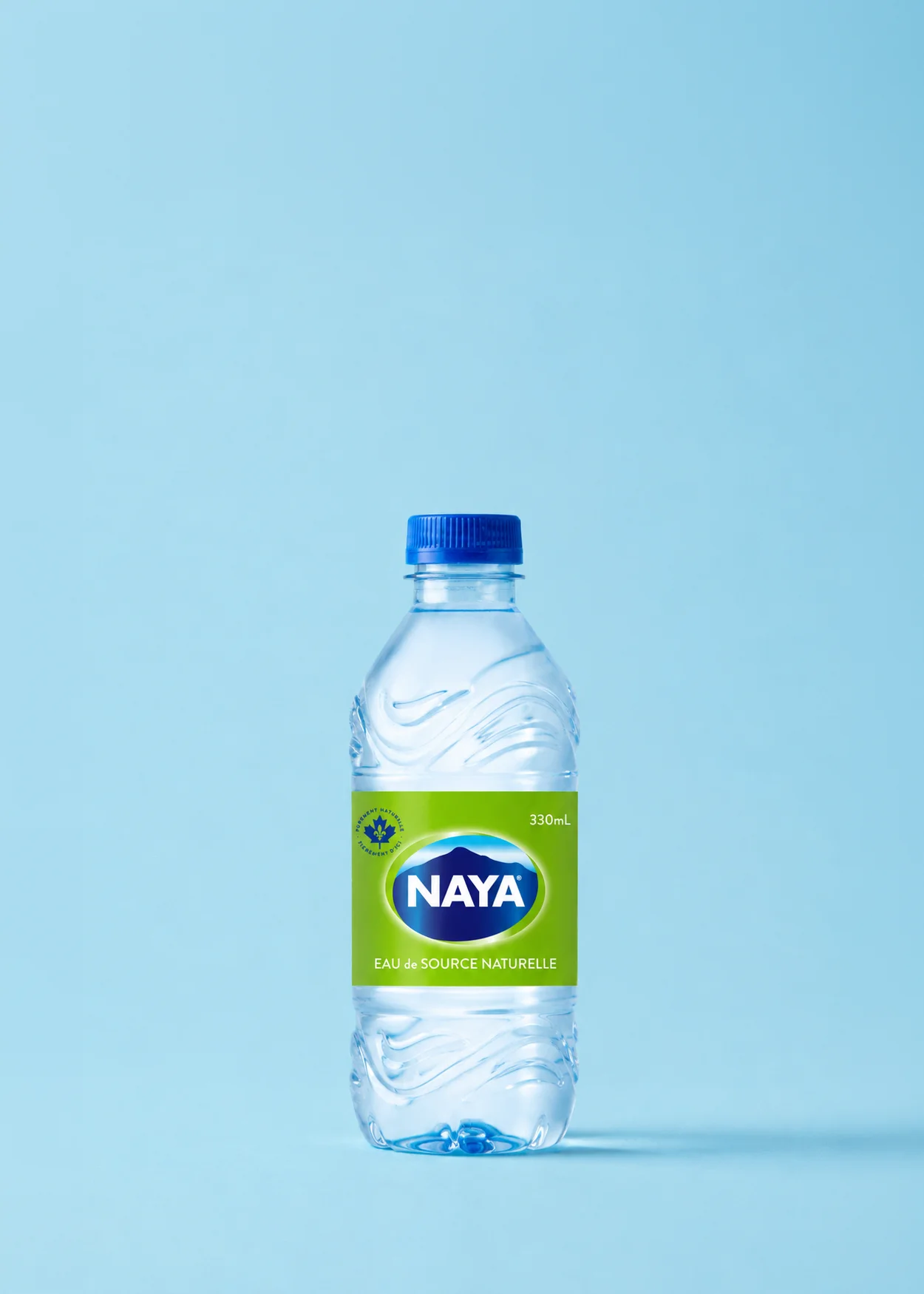 Bouteille d’eau de source Naya 330 ml