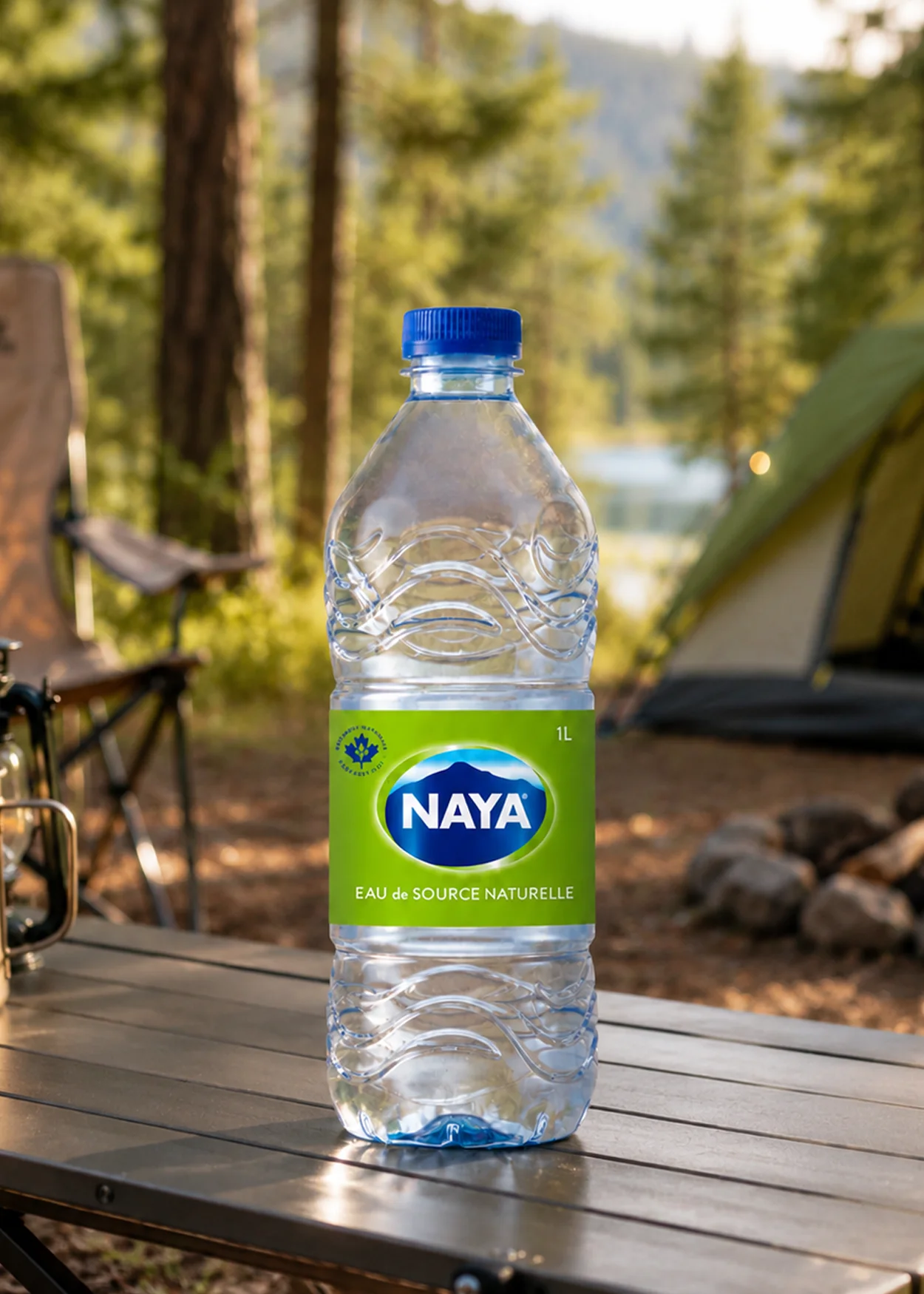 Bouteille d’eau de source Naya 1 L